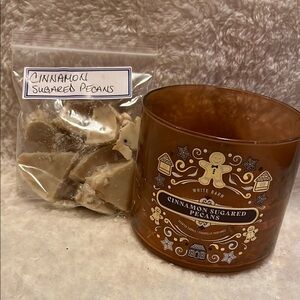 Bath and Body Works Cinnamon Sugared Pecans Leftover Wax Melts